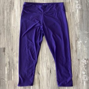 Purple leggings
